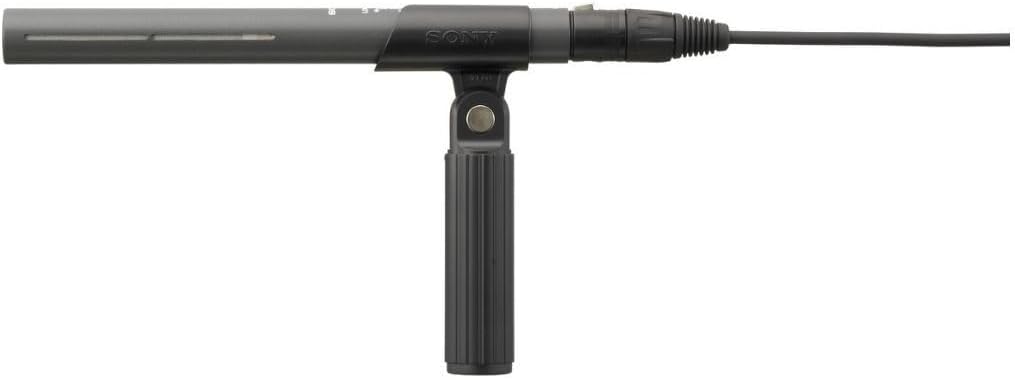 Back. Sony - Sony ECM-673 Microphone – Lightweight Electret Condenser Mic with XLR Connection | More - Black.