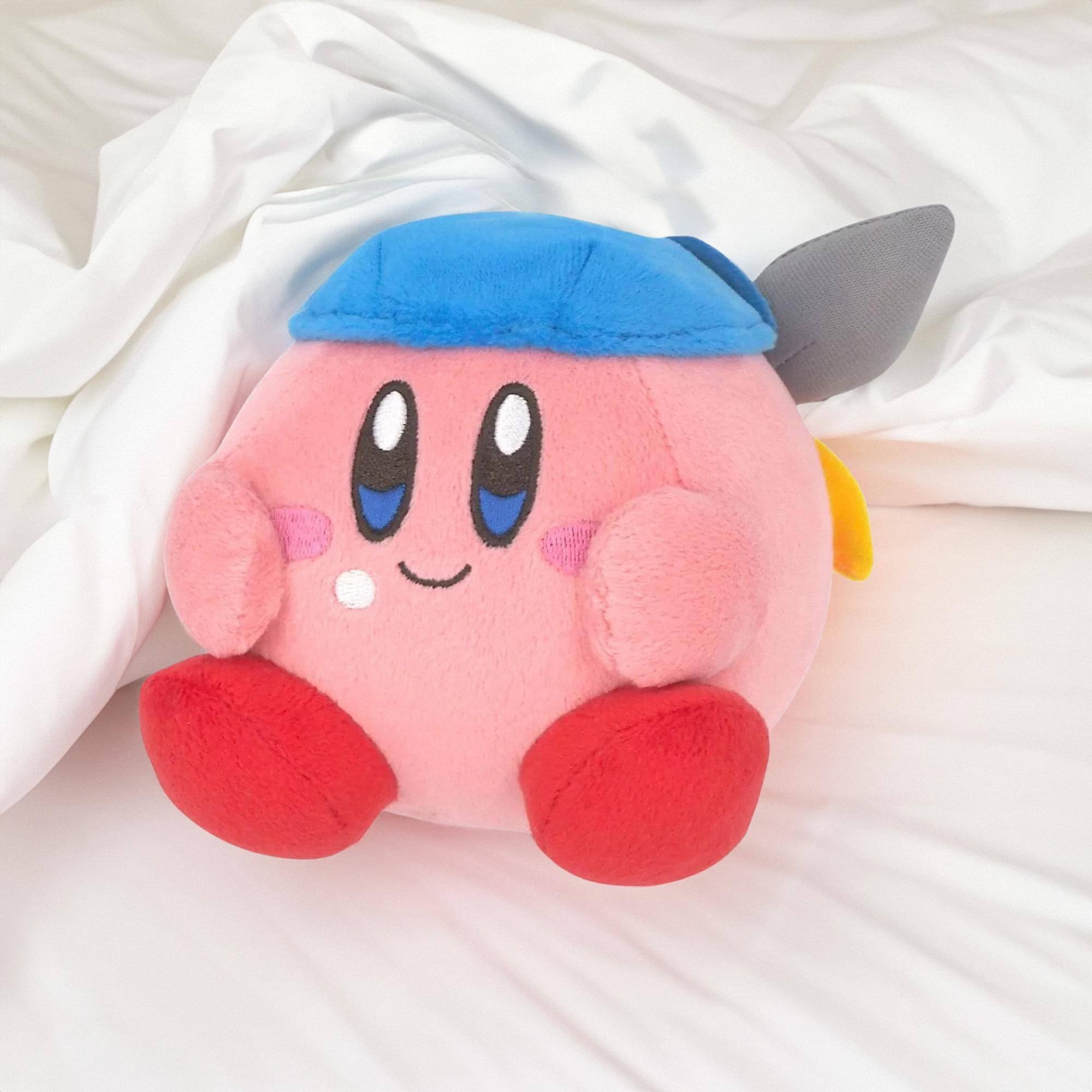 Alt View 5. Little Buddy - Kirby Bandana Waddle Dee 4 Inch Collector Plush - Pink.