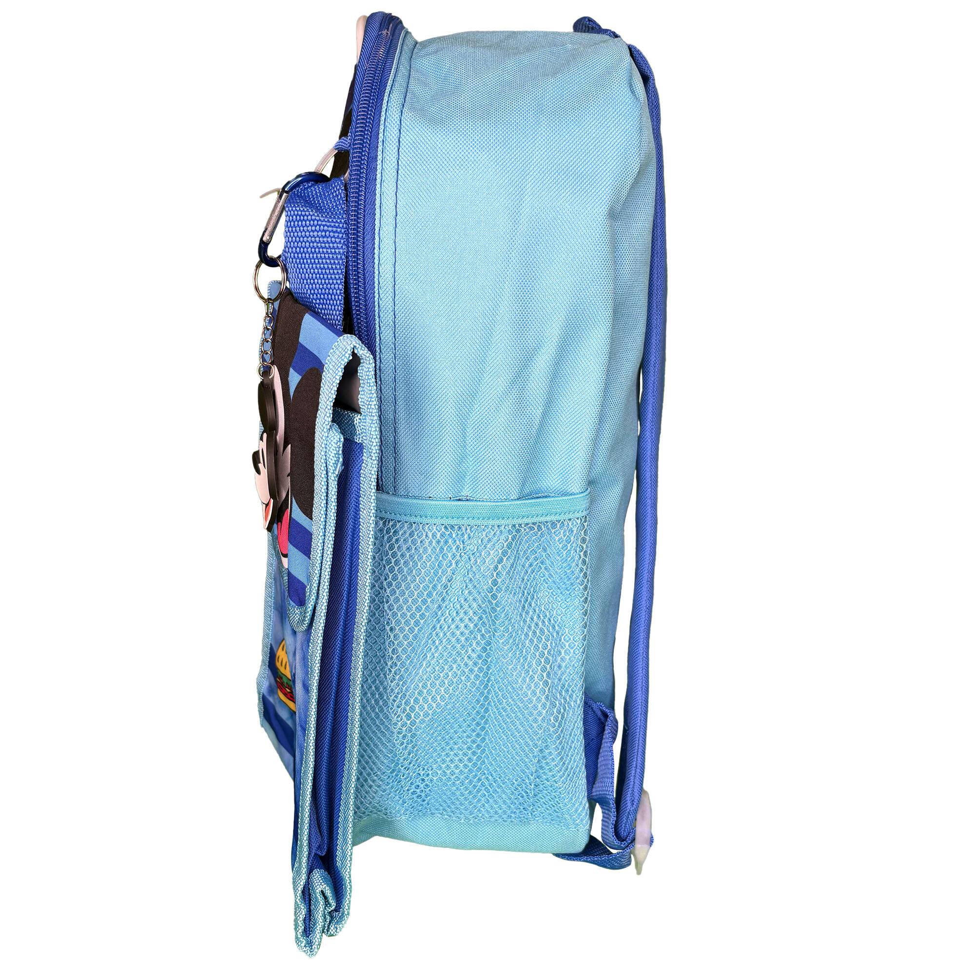 Alt View 3. UPD - Walt Disney Mickey Mouse 16"  Backpack with Lunch Bag set - Multicolored.