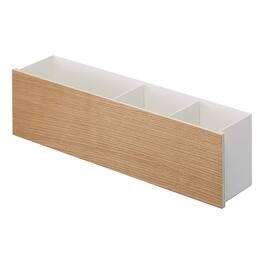 Yamazaki Home - Desk Organizer - Large - Steel + Wood
