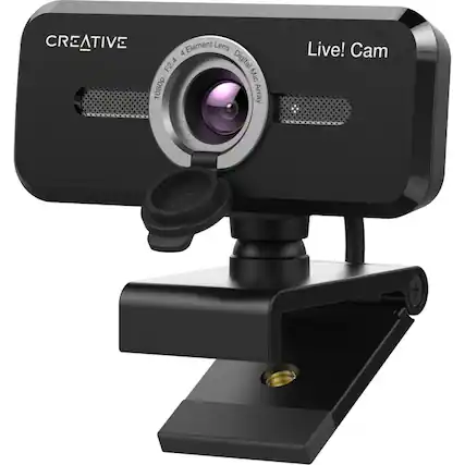 CREATIVE Live! Cam
1080p F2.4 4 Element Lens
Digital Mic Array