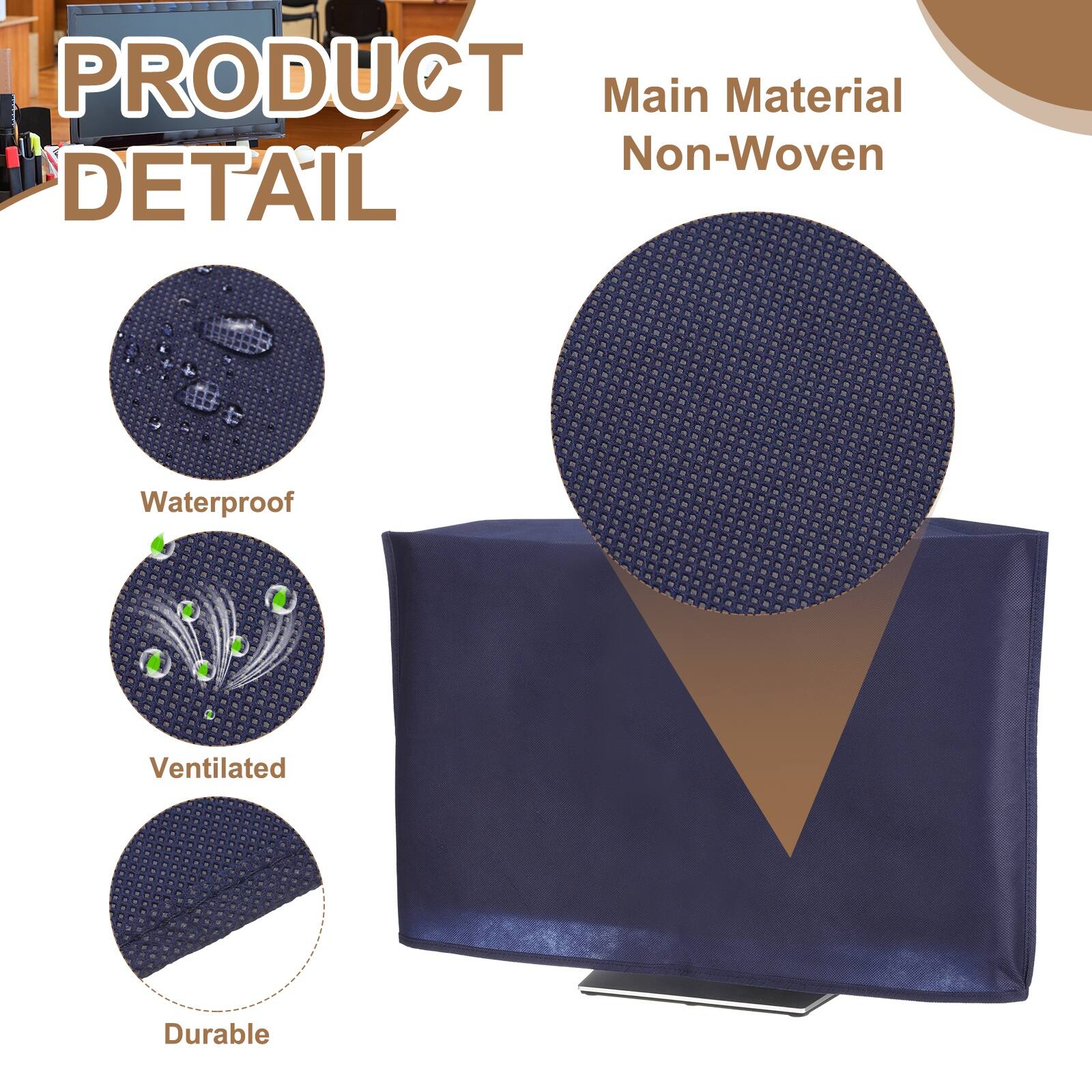 PRODUCT DETAIL

Main Material: Non-Woven

- Waterproof
- Ventilated
- Durable