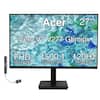 Acer 27" Vero V7 V277 Gbmipx
FHD 1920 x 1080
1500:1 Contrast ratio
120Hz Refresh rate