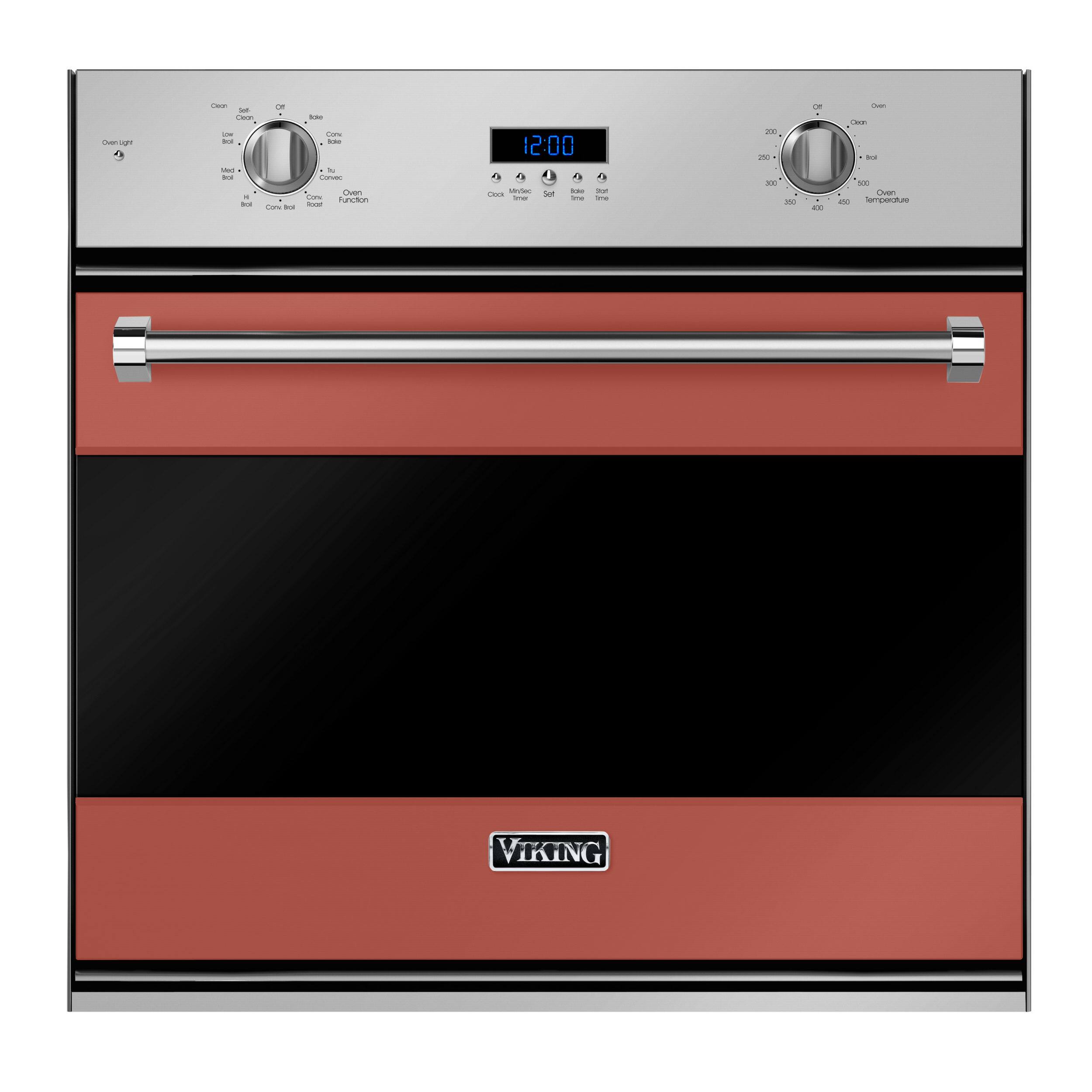 Viking - 30" Built-In Single Electric Convection Oven - Spiced Cider