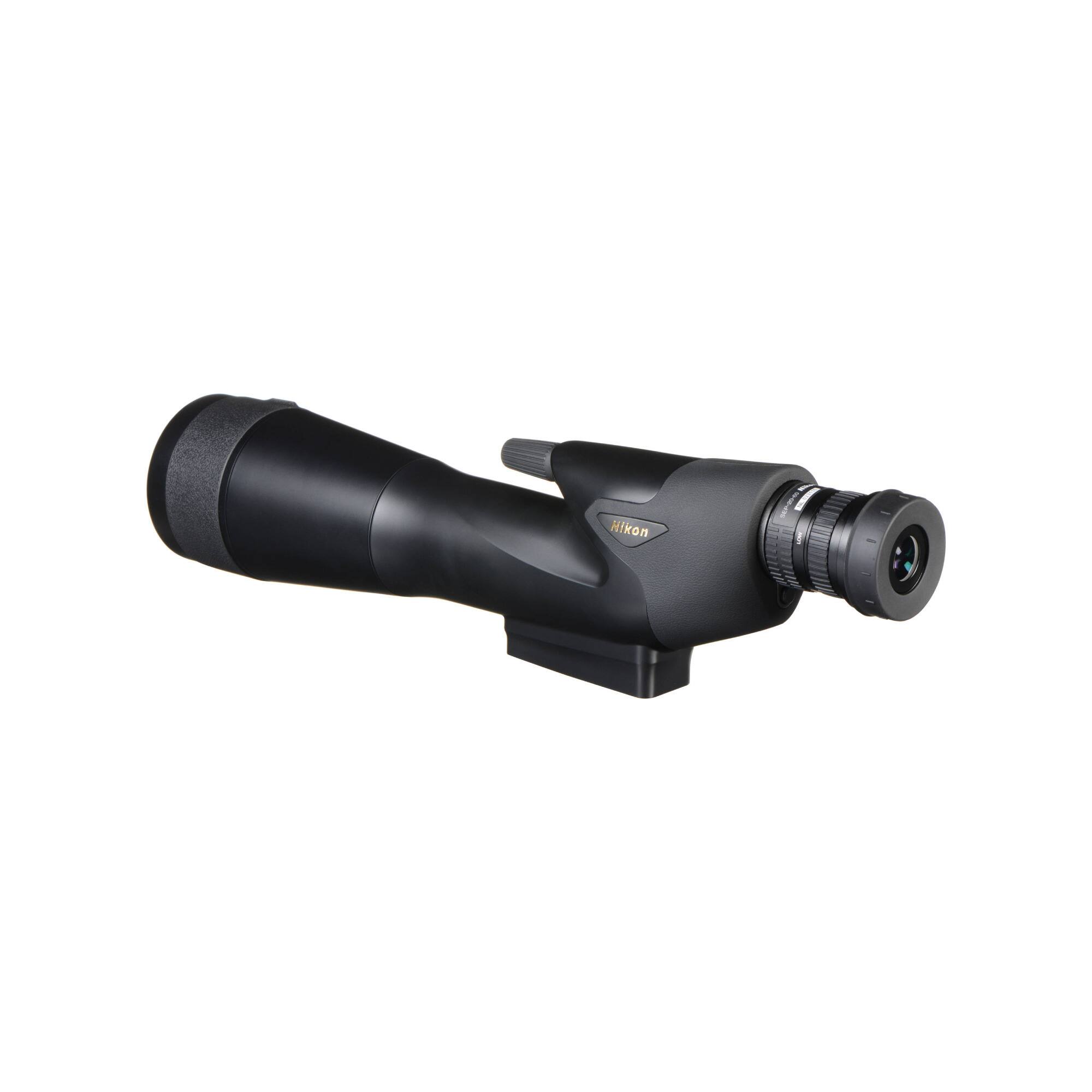 Left. Nikon - Nikon ProStaff 5 20-60x82 Spotting Scope (Straight Viewing).