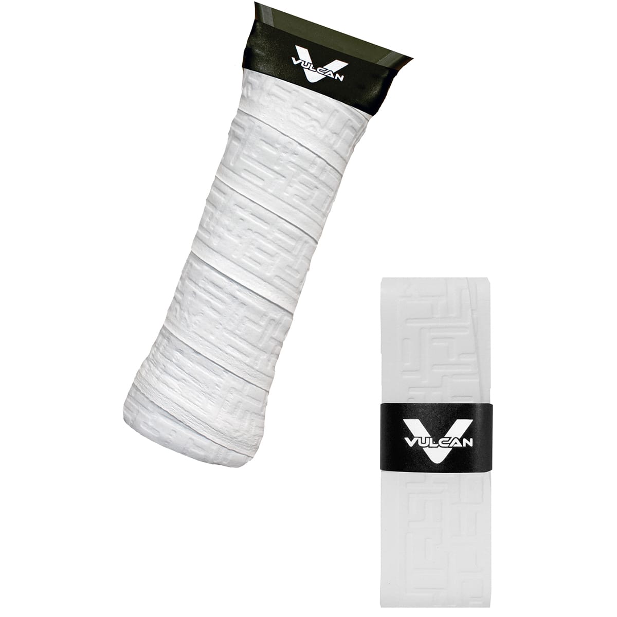 Vulcan - Max Control Replacement Pickleball Grip Tape Wrap - White