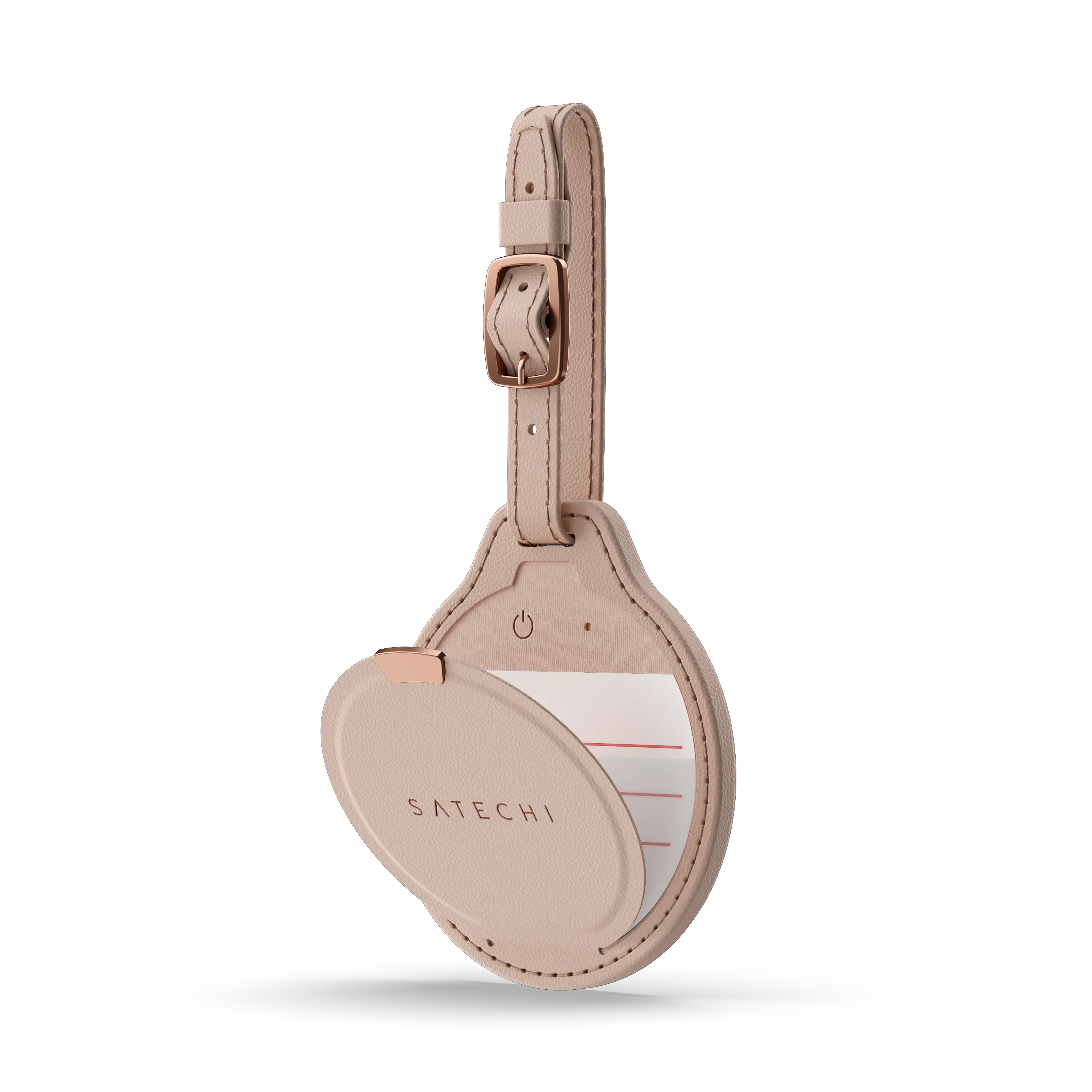 Satechi - Vegan-Leather FindAll™ Luggage Tag - Desert Rose