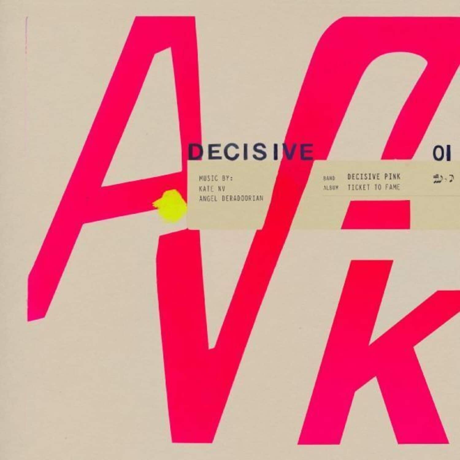 Decisive Pink - Ticket To Fame   - COMPACT DISCS [CD] price history on PriceWatchPro
