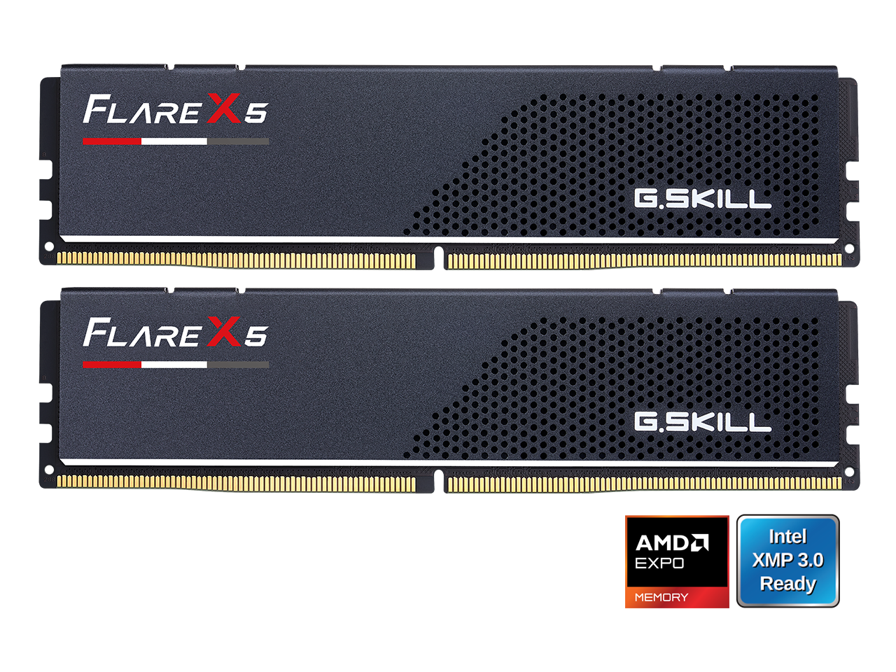 FLAREX5  
G.SKILL  
AMD EXPO MEMORY  
Intel XMP 3.0 Ready