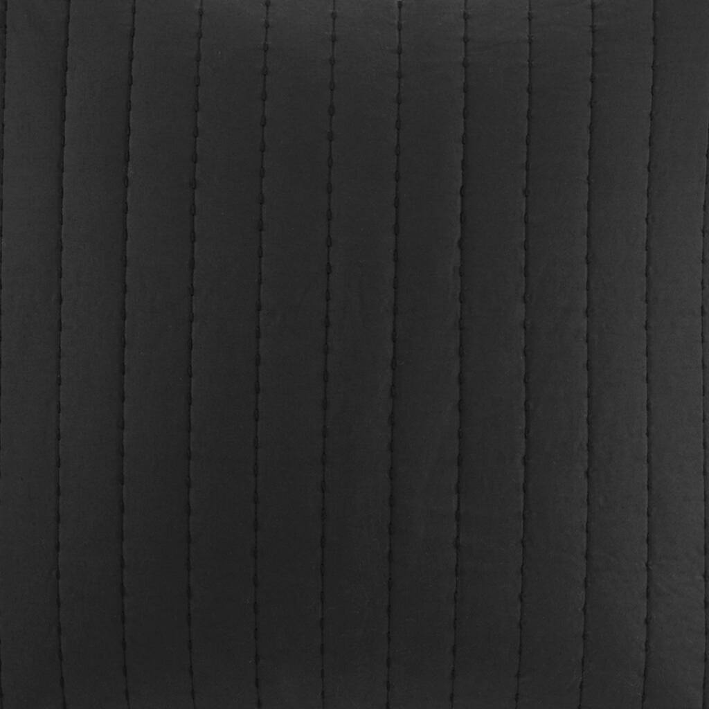 Alt View 5. Gracie Mills - Gracie Mills Johnny Farmhouse Chic Cotton Quilted Euro Sham - Black.