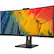 Alt View 6. Philips - Philips Ultrawide 34B1U5600CH 34" Class Webcam UW-QHD Curved Screen LCD Monitor - 21:9 - Textured Black - 34" Viewable - Black.