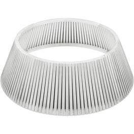 Best Choice Products - 36.5in Christmas Tree Collar, Solid Wood Slatted Tree Skirt Holiday Accessory for Home - White