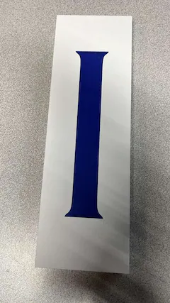 Front. Apple - Apple Watch Band SOLO LOOP 42MM WATCH BAND ULTRAMARINE MY6G3AM/A SZ 3 - Ultramarine.