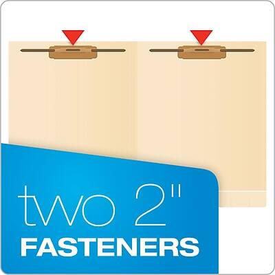 Two 2" Fasteners