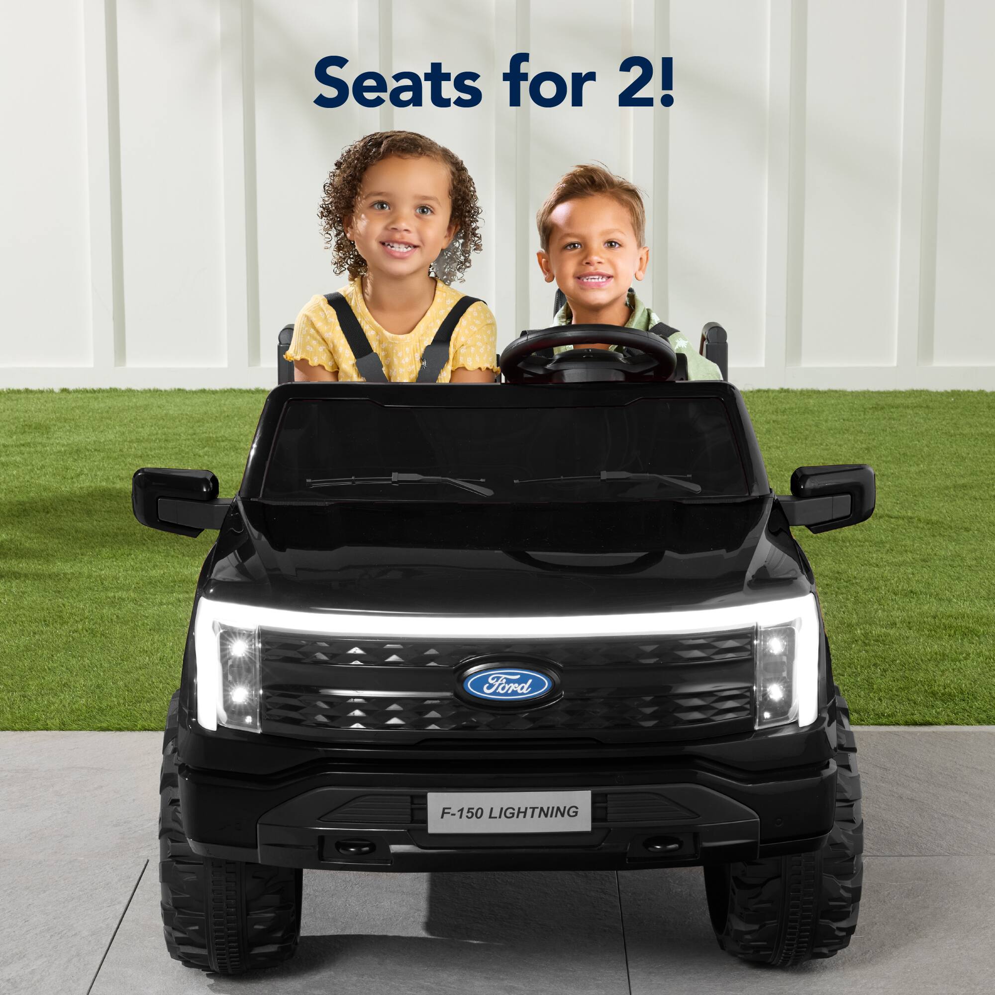 Seats for 2! Ford F-150 Lightning