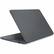 Alt View 3. Lenovo - Lenovo 100 82VK0005US 11.6" Notebook - HD - 60 Hz - Intel N-Series N100 - 4 GB - 128 GB SSD - English Keyboard - Slate - Gray.
