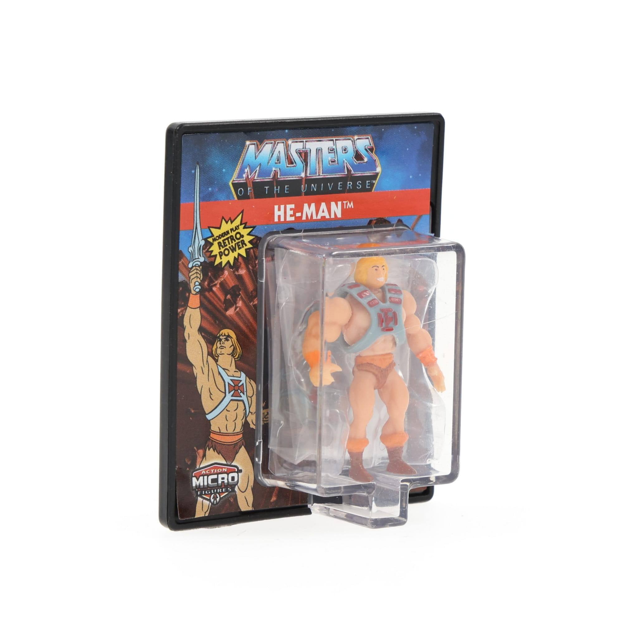 Masters of the Universe™ He-Man™ Retro Power E F 60 3 Action Micro Figures