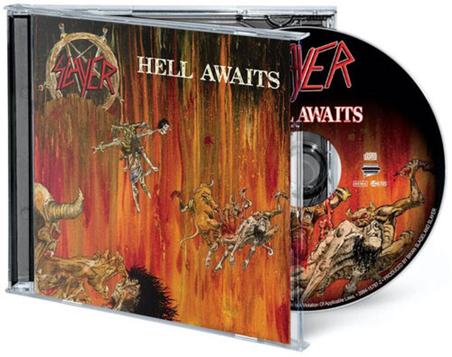 HELL AWAITS  
SLAYER  
16  
BRIAN PRODUCED  
Violation