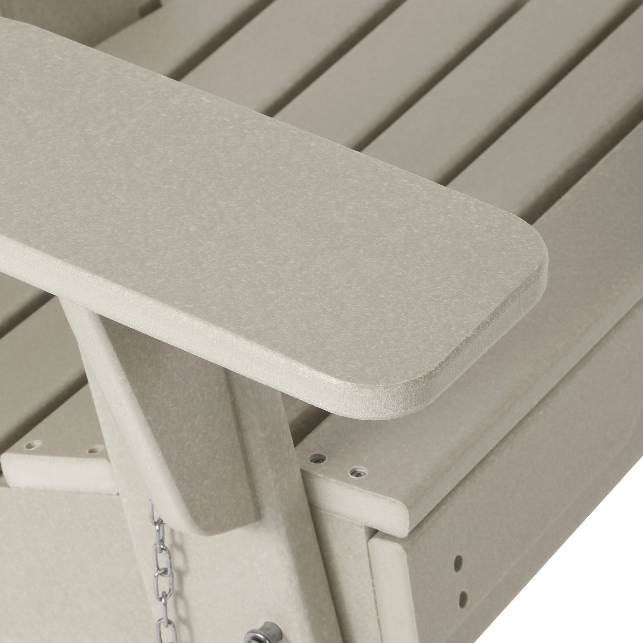 Alt View 4. WestinTrends - WestinTrends Malibu Folding Adjustable Adirondack Chair with Retractable Ottoman and Cup Holder - Sand.
