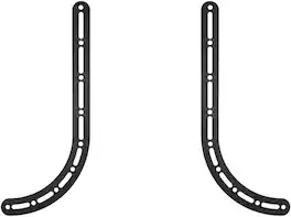 Walts TV - SOUNDBAR-MOUNT for Compatible Soundbars Under 15lb (2022) - Black