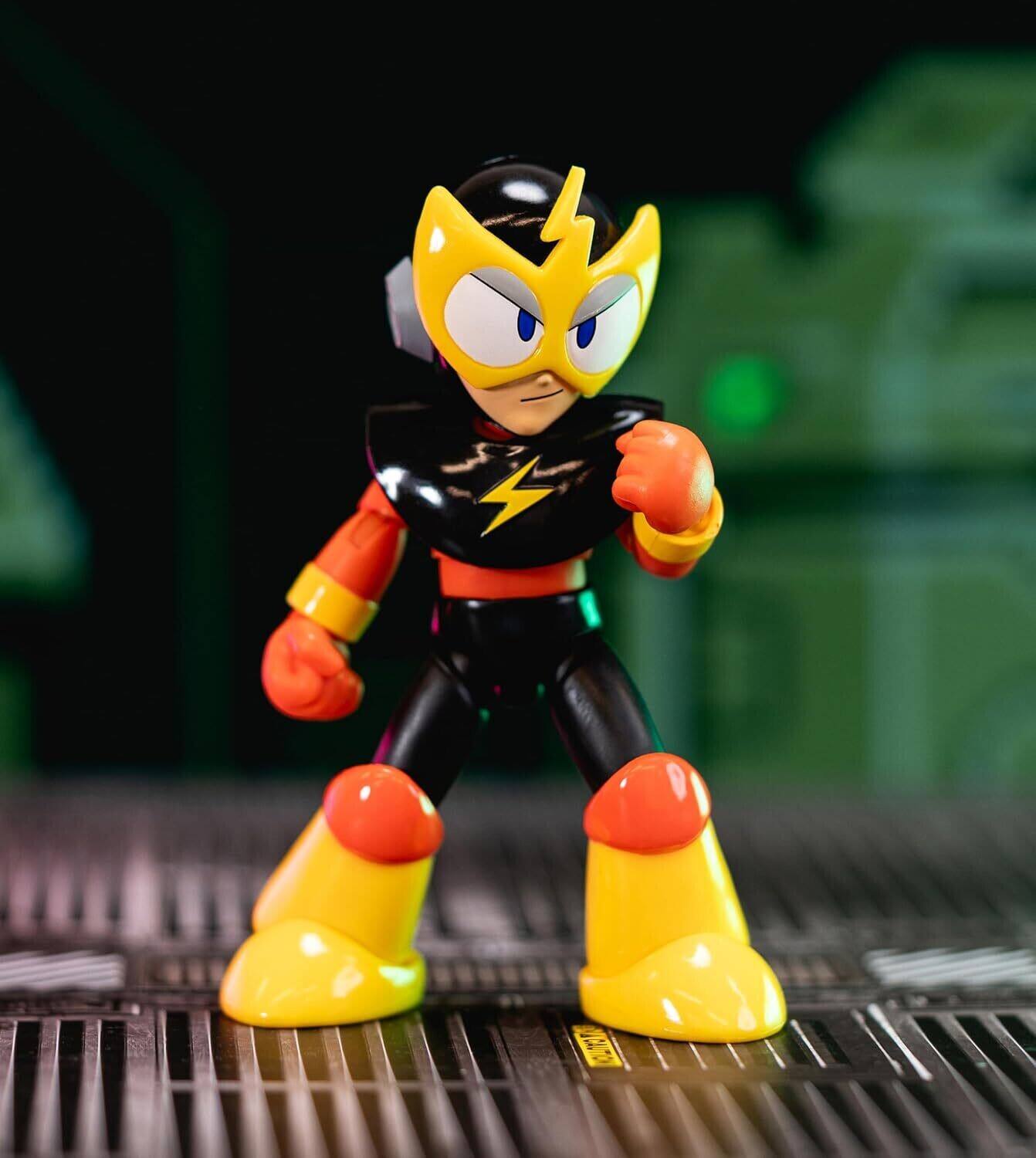 Alt View 3. Jada Toys - Jada Toys - Mega Man - Elec Man 1:12 Action Figure   - Collectibles - Multicolor.