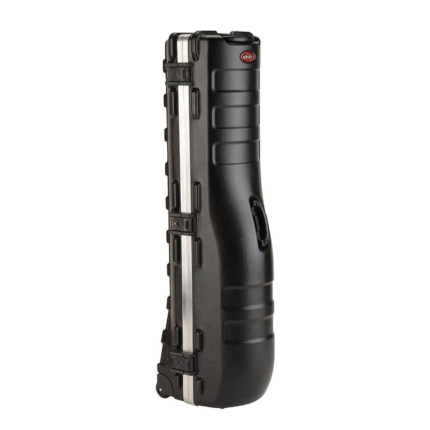 Alt View 3. SKB - SKB Cases ATA Deluxe Standard Hard Plastic Storage Wheeled Golf Bag Travel Case - Black.