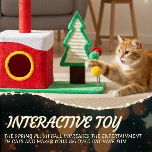 INTERACTIVE TOY  
THE SPRING PLUSH BALL INCREASES THE ENTERTAINMENT OF CATS AND MAKES YOUR BELOVED CAT HAVE FUN