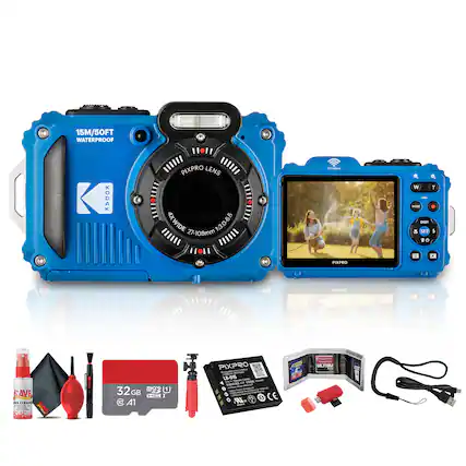 15M/50FT WATERPROOF KODAK PIXPRO LENS 4XWIDE 27-108mm 1:3.0-6.6 !!I! - W MKE DISR Le St - T 5 PIXPRO E O SYIBUNO JordES a T FAVE as CLEANE NAY 32GB GB M EN A1 PIXPRO - - 20-81 i 5 - . - I CE d A ULTIMA