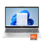 HP - 15.6" Full HD Touch-Screen Laptop - AMD Ryzen 5 7520U 2023 - 8GB Memory - 512GB SSD - Natural Silver