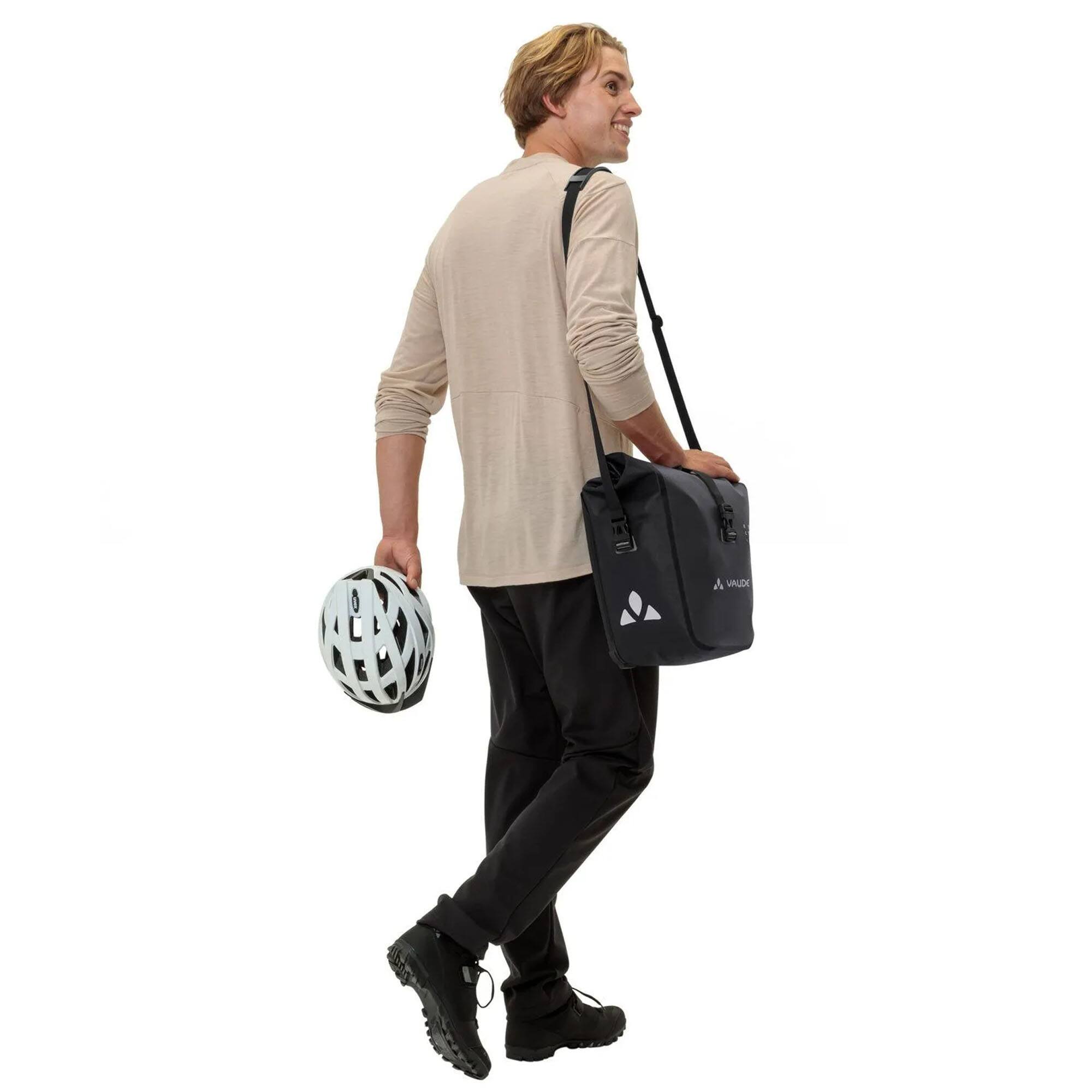 Alt View 6. VAUDE - Vaude Aqua Front Bike Bags - Black - Black.