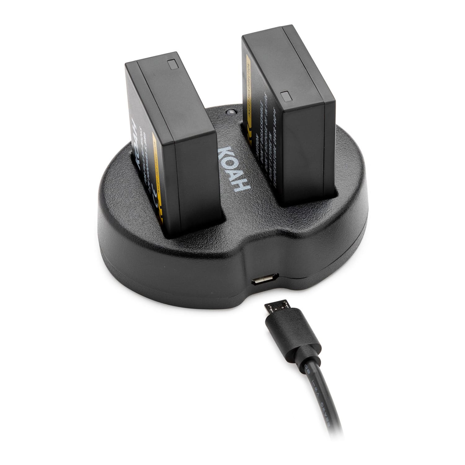 Koah - Pro Fujifilm NP-126S Two-Pack Rechargeable Battery 1400mAh and Dual Charger