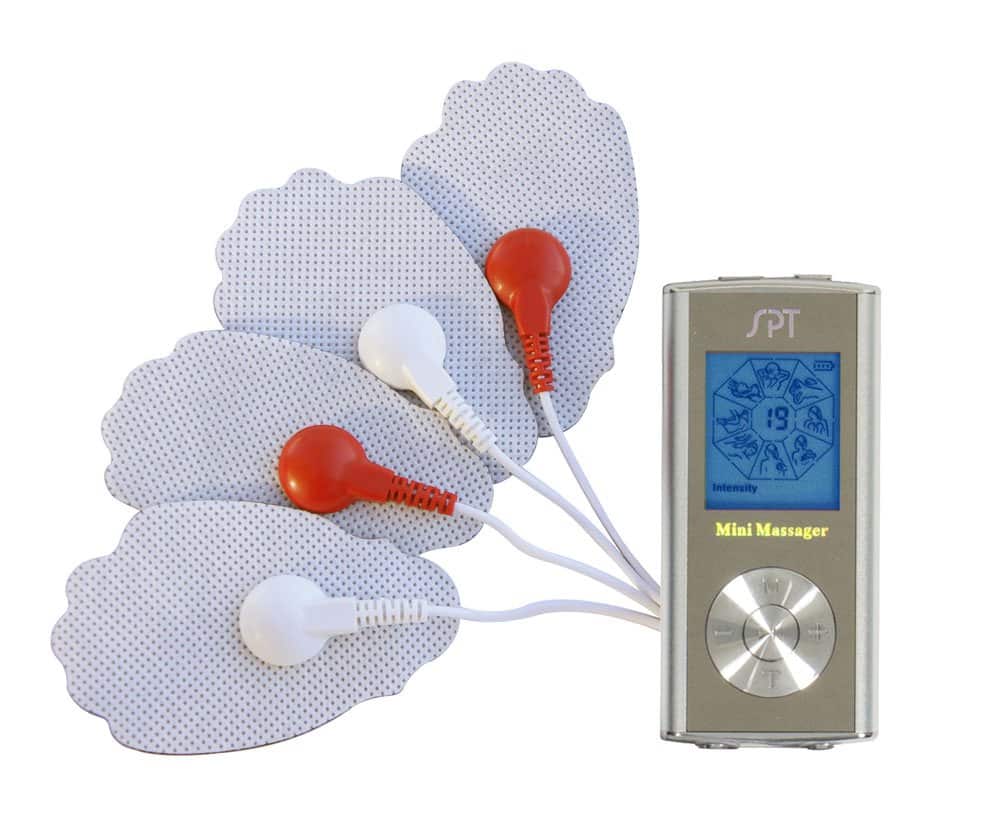SPT Mini Electronic Pulse Massager Silver UC-031 - Best Buy