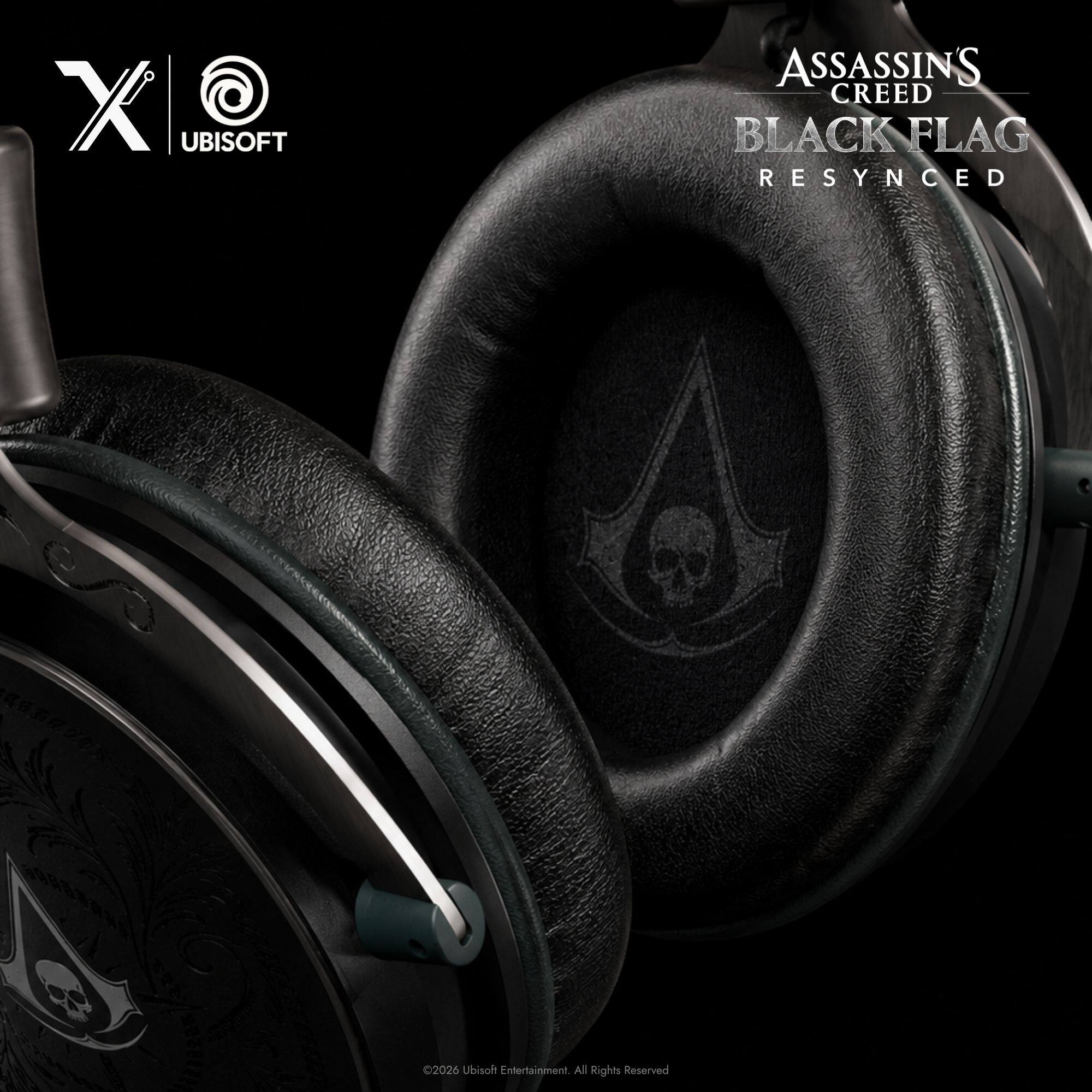 X | UBISOFT  
ASSASSIN'S CREED BLACK FLAG RESYNCD  
©2026 Ubisoft Entertainment. All Rights Reserved
