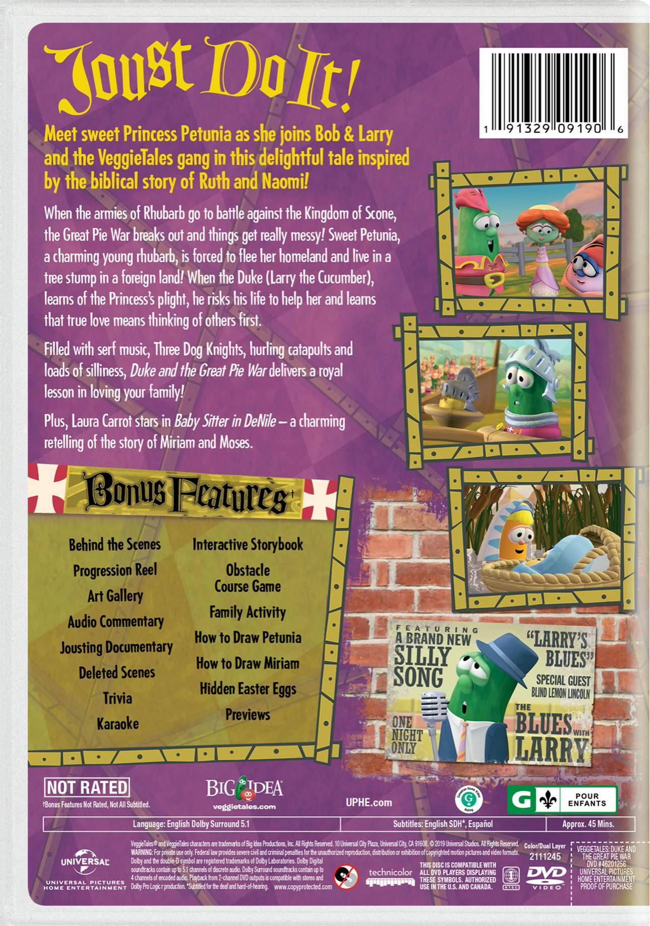 Angle. VeggieTales: Duke and the Great Pie War [DVD].