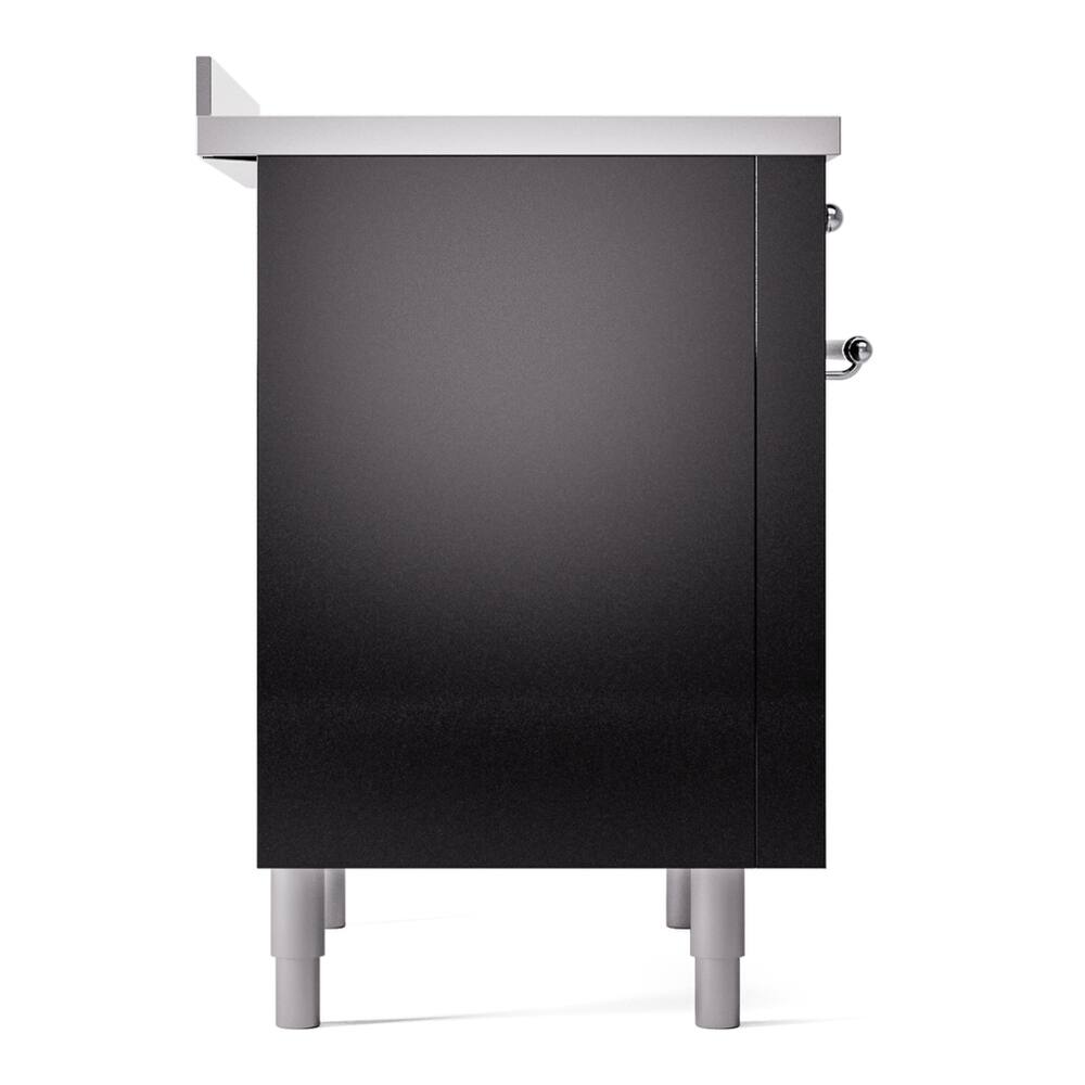 Alt View 9. ILVE - ILVE Nostalgie II 30 inch Induction Range with 4 Induction Elements (White) - White.