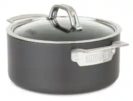 Viking - Hard Anodized Nonstick 4 Qt. Soup Pot - Black