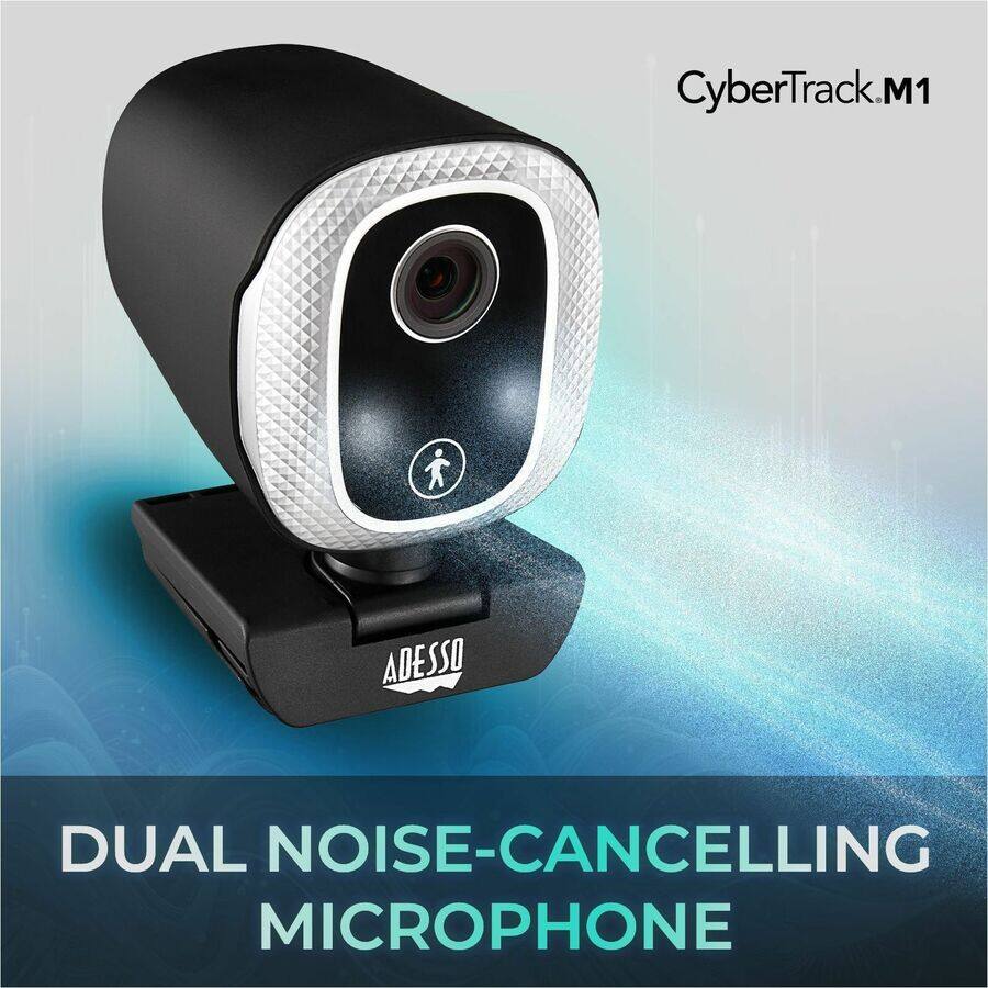 CyberTrack.M1  
ADESSO DUAL NOISE-CANCELLING MICROPHONE