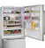 Alt View 2. Bosch - 100 Series 17.2 Cu. Ft. Bottom-Freezer Freestanding Refrigerator with Ice in Fingerprint Resistance - Stainless Steel.