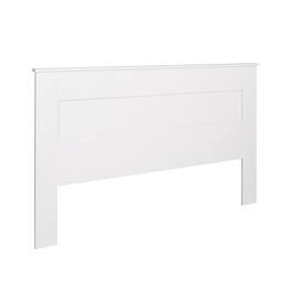 Prepac - King Flat Panel Headboard - White