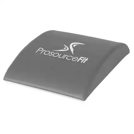 Front. ProsourceFit - ProsourceFit Abdominal Mat - Grey.