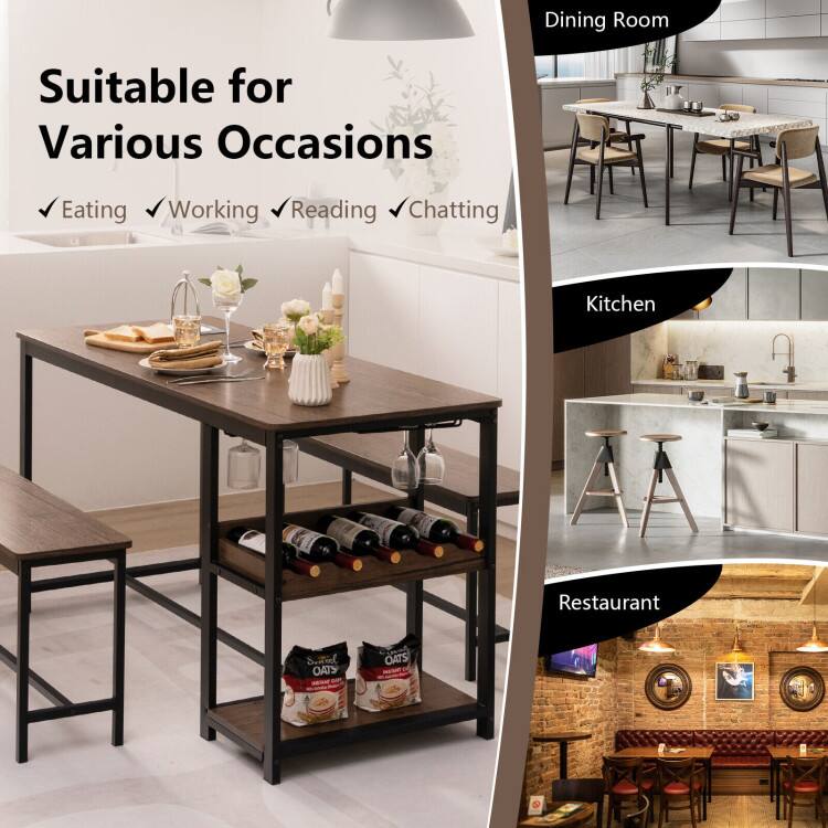 Suitable for Various Occasions  
Eating  
Working  
Reading  
Chatting  

Dining Room  
Kitchen  
Restaurant