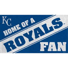 Evergreen Enterprises - Kansas City Royals 18" x 30" Team Turf Mat - Multicolor