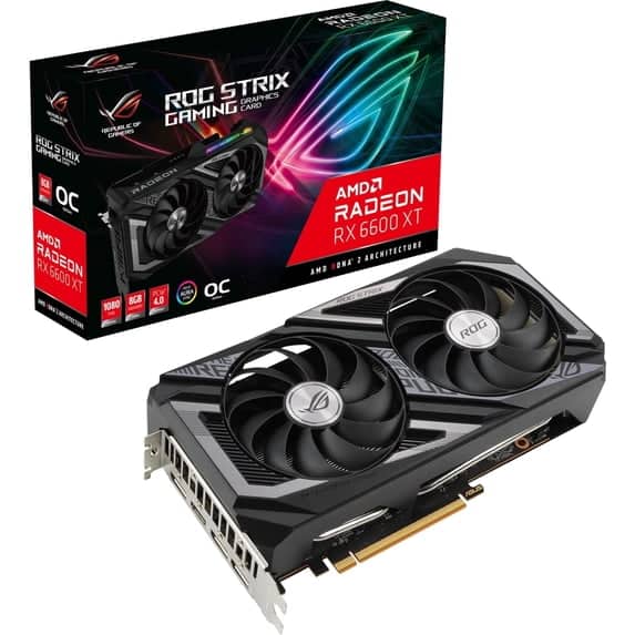 ASUS Dual Radeon RX 7600 8GB GDDR6 PCI Express 4.0 x8 ATX Graphics