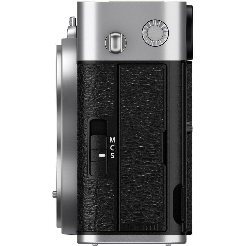 Bundle Fujifilm X E5 Mirrorless Camera Body (Silver) w/ Extra NP