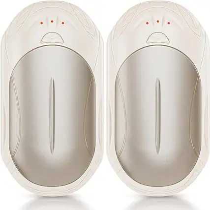 Front. Loheer - Loheer Rechargeable Hand Warmers 2 Pack, 20 Hour Electric Heat, Portable Pocket Heater for Outdoor Use.