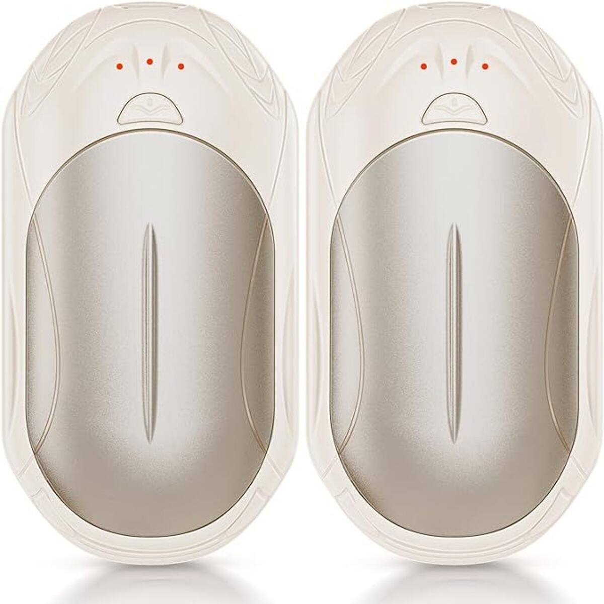 Front. Loheer - Loheer Rechargeable Hand Warmers 2 Pack, 20 Hour Electric Heat, Portable Pocket Heater for Outdoor Use.