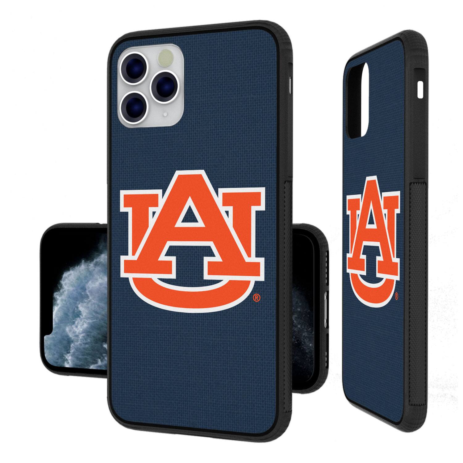 Front. Keyscaper - Auburn Tigers iPhone Solid Design Bump Case - 13 mini - Multicolor.