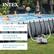 INTEX
Includes two 1.5 in (38mm) connector hoses
One HydroAeration Technology inlet fitting
Built-in ground fault circuit interpreter (GFCI)