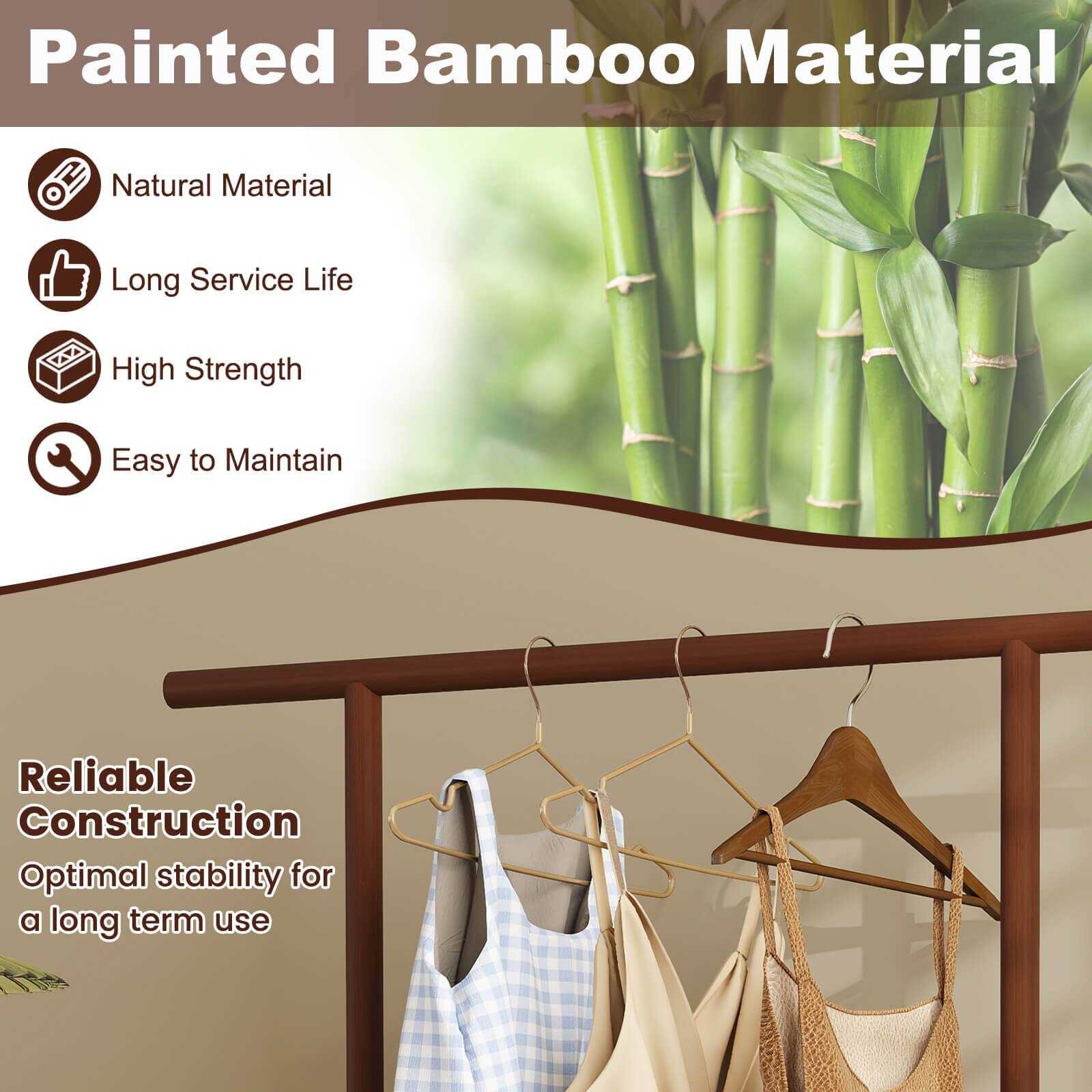 Painted Bamboo Material

- Natural Material
- Long Service Life
- High Strength
- Easy to Maintain

Reliable Construction
Optimal stability for a long term use
