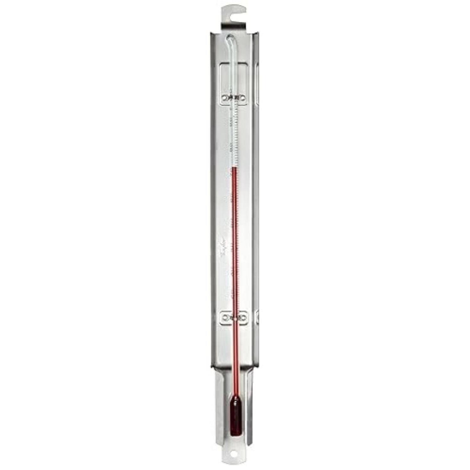 Left. Taylor - Taylor Tube Thermometer Metal 9.75 in..